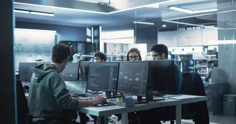 Unser In-House-Team Entwicklung und Technik entwicklen und betreiben unsere L&ouml;sungen selbst