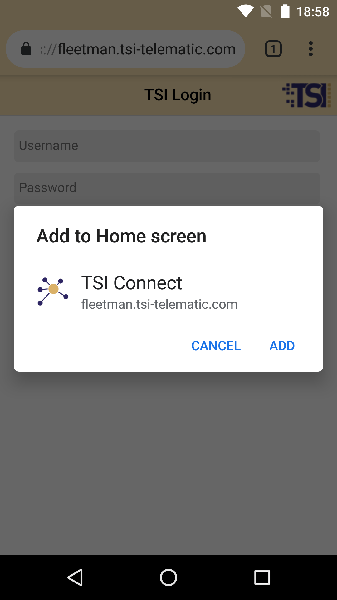 Confirm with „Add“