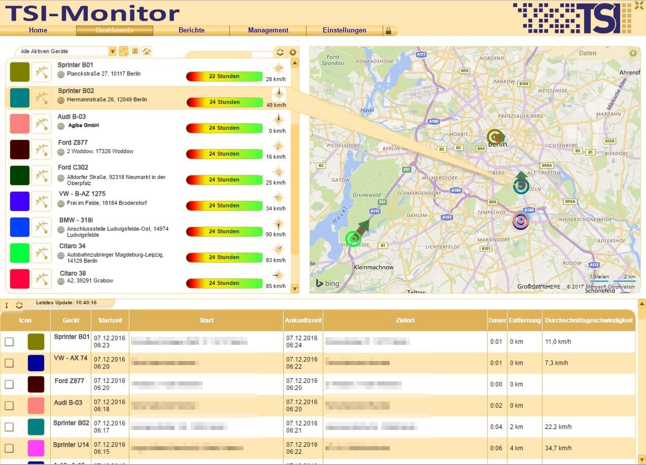 Live disposition with automatically updating dashboard